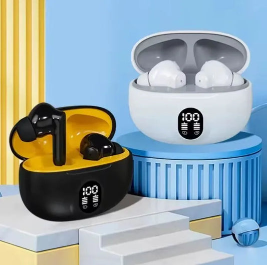 Stereo TWS Wireless Earbuds – HD Sound, Touch Control & Long Battery Life